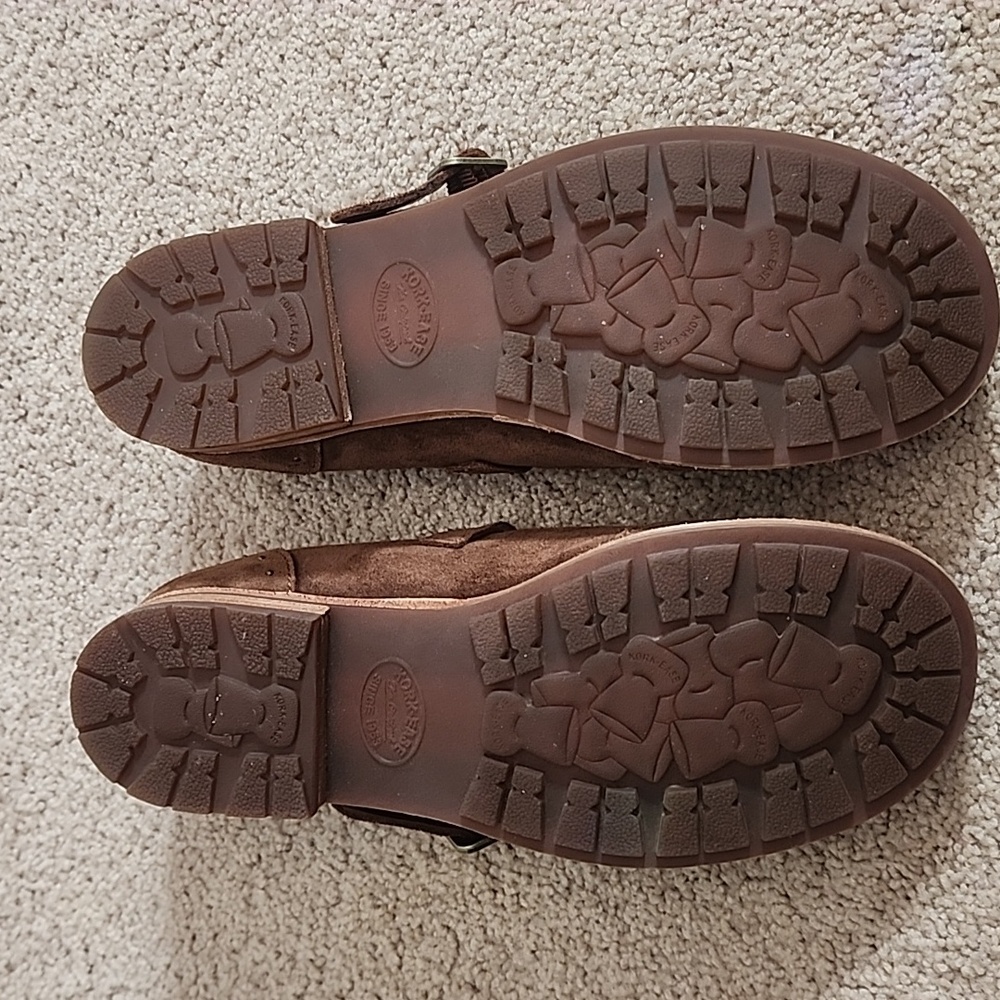 Kork-Ease Brown Suede Mary Janes - Picture 4 of 6